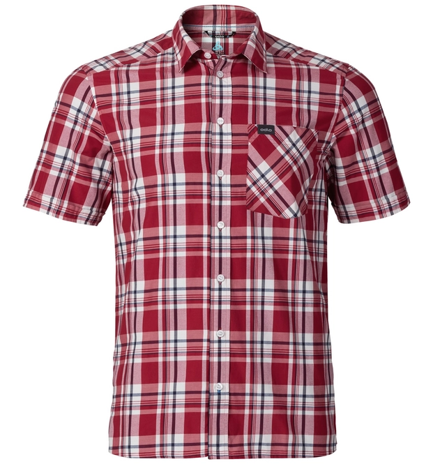Shirt Odlo Mens Anmore Jester Red White