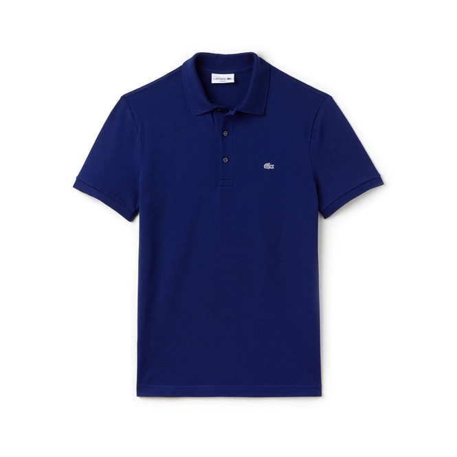 Polo Shirt Lacoste Slim Fit Stretch Pique Oceane