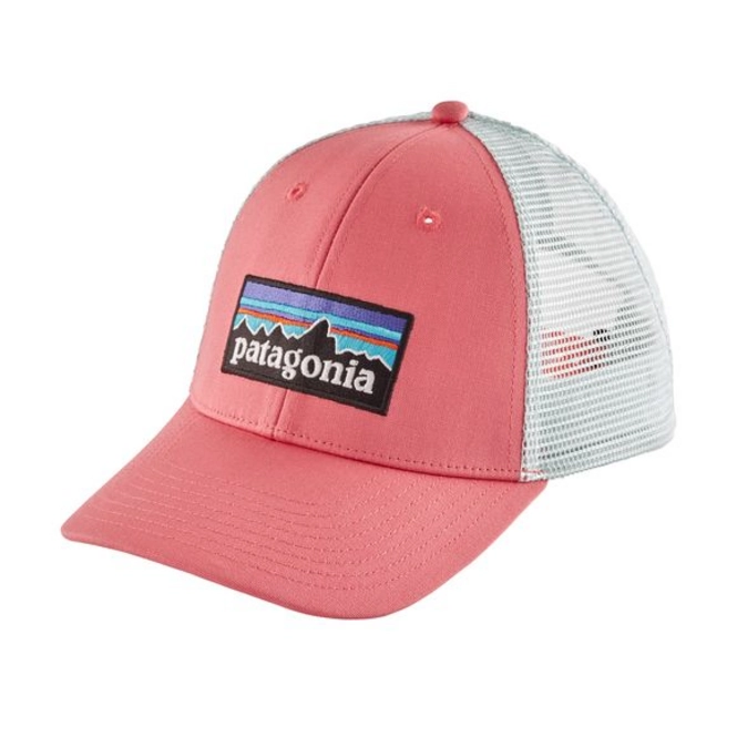Cap Patagonia P-6 Logo LoPro Trucker Hat Sticker Pink
