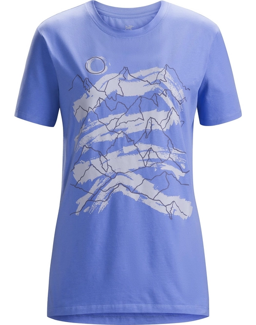 T-Shirt Arc'teryx Womens Playground SS Cloudburst