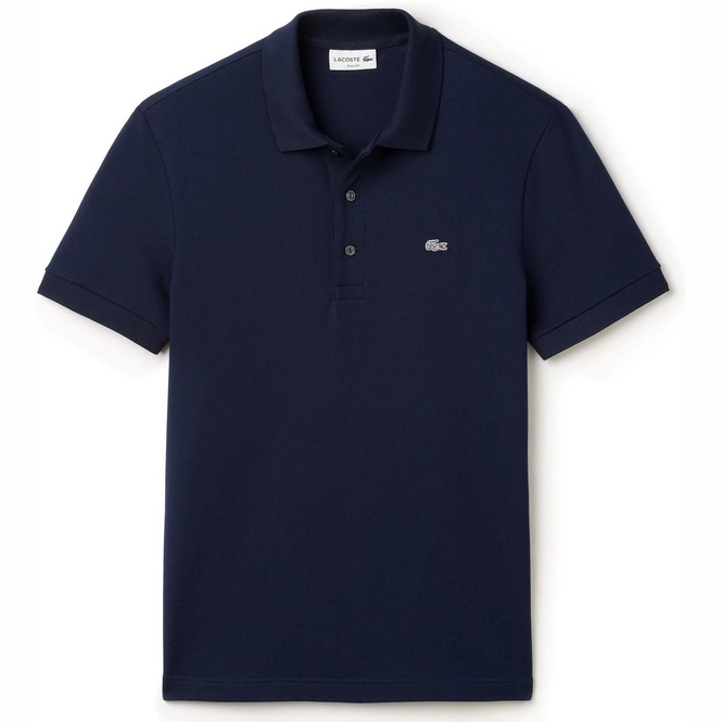 Polo Shirt Lacoste Slim Fit Stretch Pique Marine