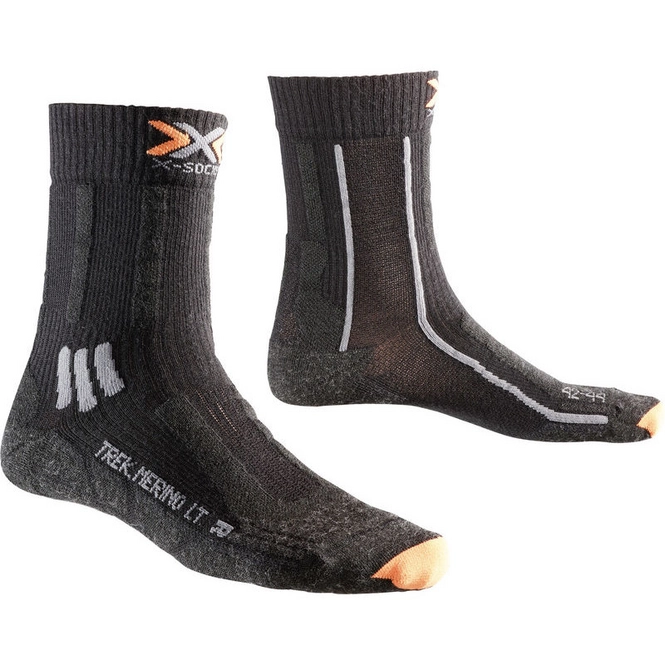 Walking Socks X-Socks Trekking Merino Light Man Black