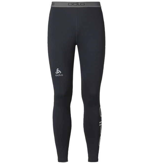 Leggings Odlo Mens Sliq 2.0 Black Silver