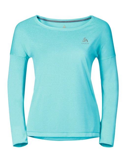 Long Sleeve T-Shirt Odlo Womens L/S Tebe Blue
