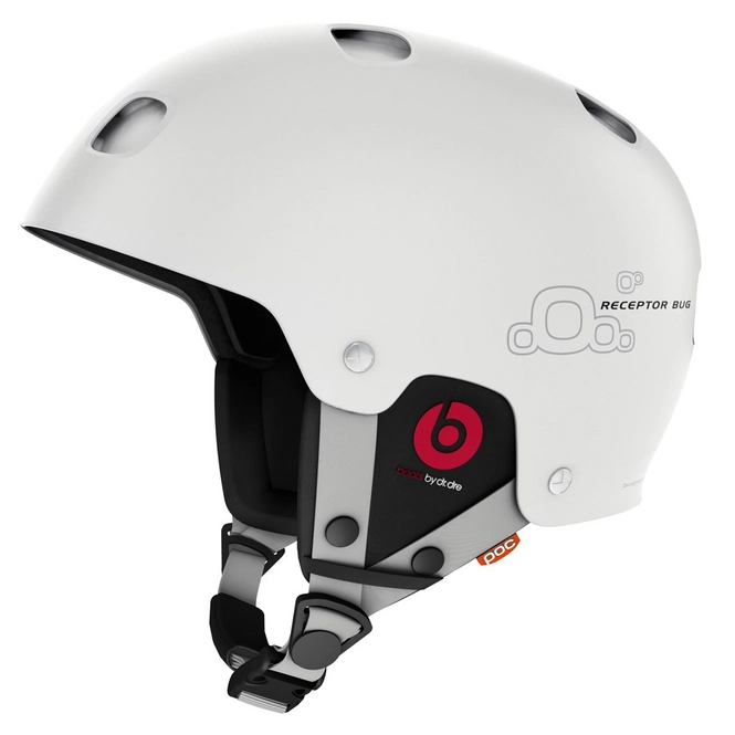 Ski Helmet POC Receptor BUG Communication White