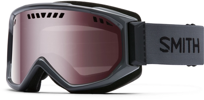 Ski Goggles Smith Scope Charcoal Frame/Ignitor Mirror Lens
