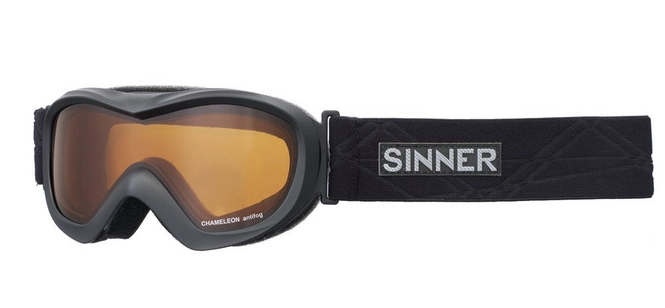 Ski Goggles Sinner Chameleon Mat Black Orange (Kids)