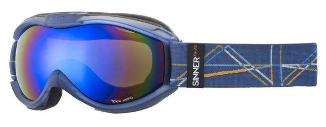 Ski Goggles Sinner Toxic Matte Blue