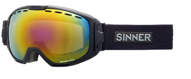 Ski Goggles Sinner Mohawk Mat Black