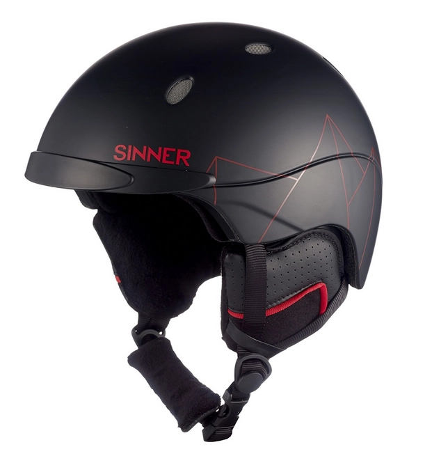 Ski Helmet Sinner Titan Charlotte Red Rock