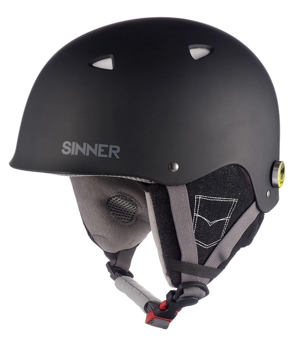 Ski Helmet Sinner The Magic Mat Black (Kids)