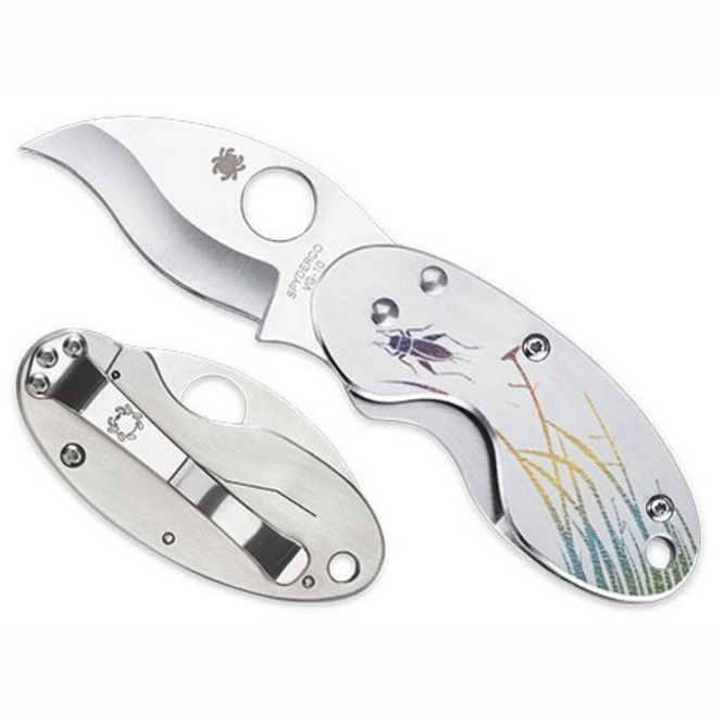 Folding Knife Spyderco Cricket Tattoo SS PE