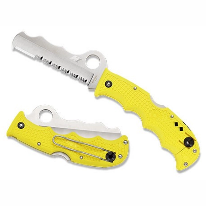 Folding Knife Spyderco Assist CE Salt Yellow