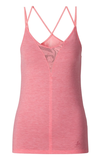 Vest Top Odlo Womens Singlet Crew Neck Revolution TS X Light Bittersweet Melange