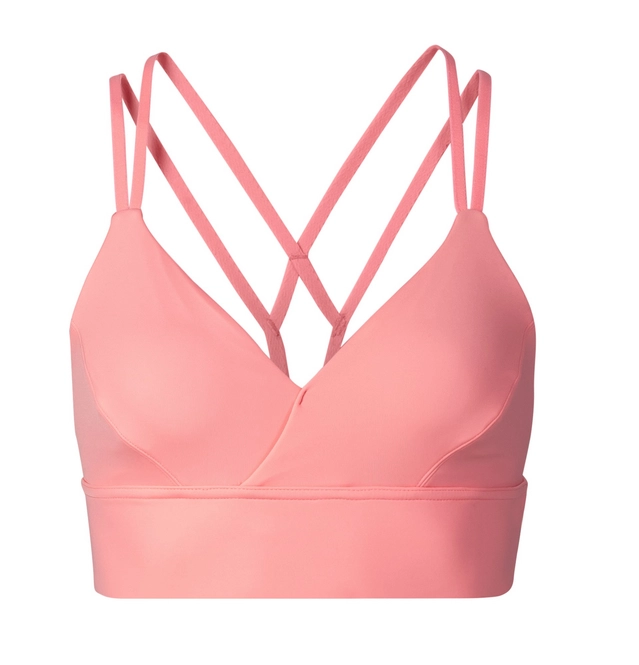 Sports Bra Odlo Womens Feminine Soft Fleur De Lotus