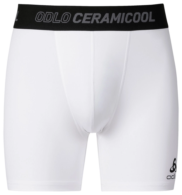 Boxer Shorts Odlo Mens Ceramicool White Black