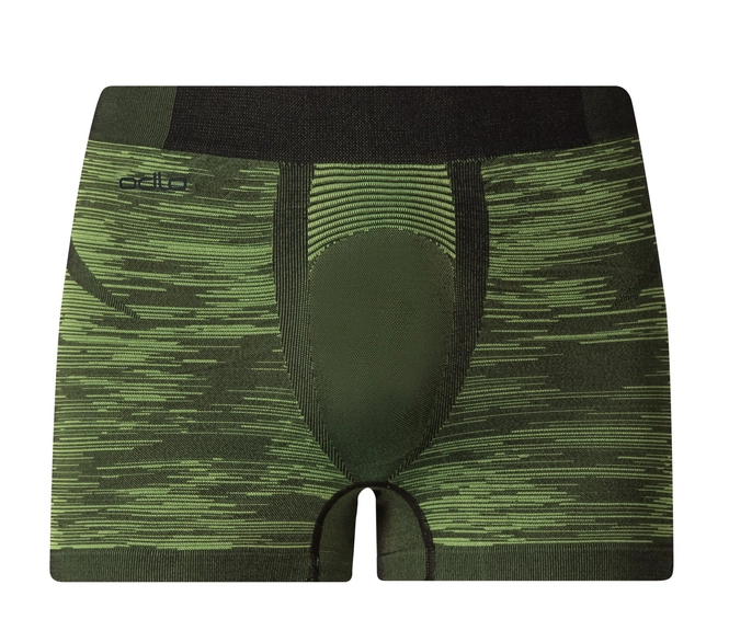 Boxer Shorts Odlo Mens Evolution Light Blackcomb Safety Green