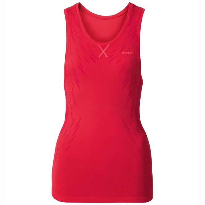 Vest Top Odlo Womens Evolution Light Blackcomb Bittersweet Virtual Pink