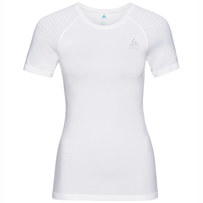 Undershirt Odlo Women SUW Top Crew Neck S/S Performance Light White