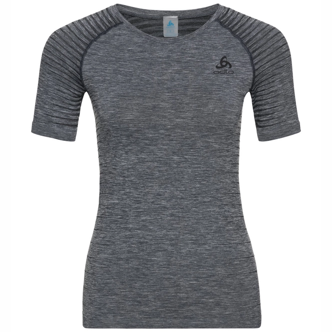Undershirt Odlo Women SUW Top Crew Neck S/S Performance Light Grey Melange