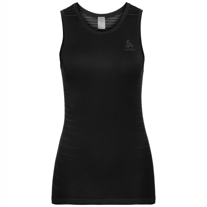 Vest Top Odlo Women SUW Top Crew Neck Singlet Performance Light Black