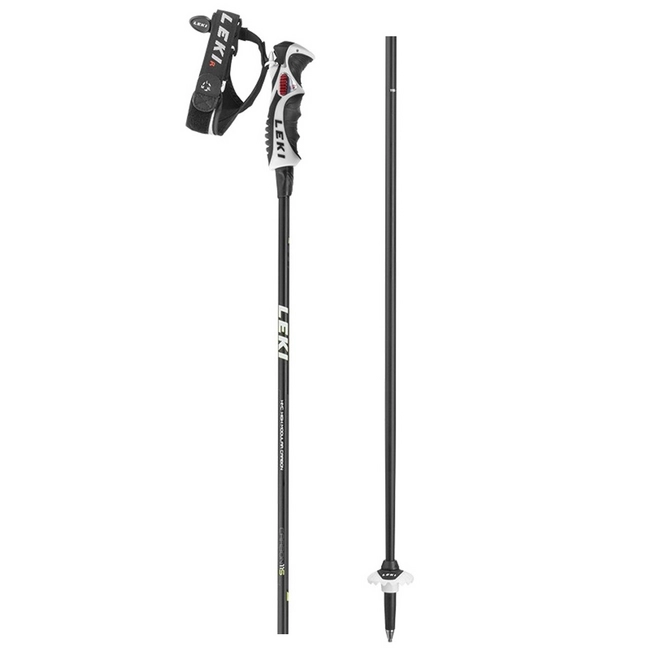 Ski Poles Leki Carbon 11 S Black White