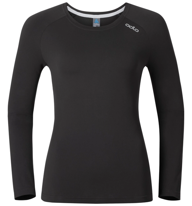 Long Sleeve T-Shirt Odlo Womens Sillian Black