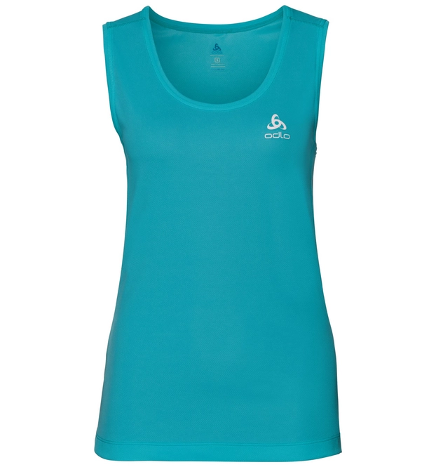 Vest Top Odlo Womens Aenne Lo Peacock Blue