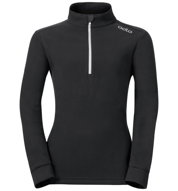 Undershirt Odlo Midlayer 1/2 Zip Le Tour Kids Black