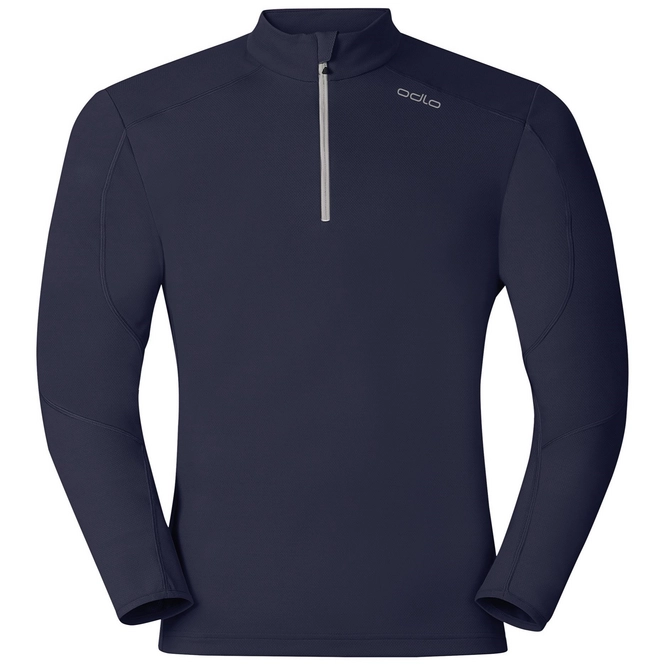 Sweatshirt Odlo Mens Midlayer 1/2 Zip La Molina Peacoat