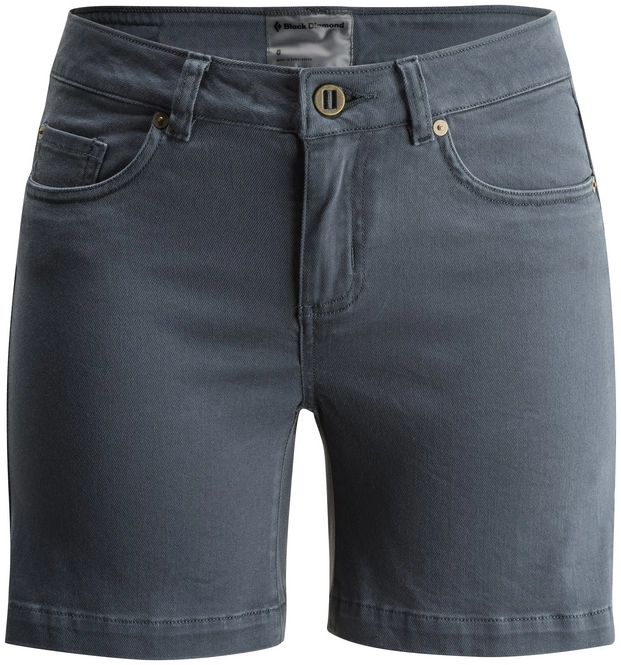 Shorts Black Diamond Women Stretch Font Shorts Adriatic