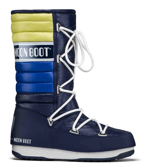 Snow Boot Moon Boot Quilted Navy