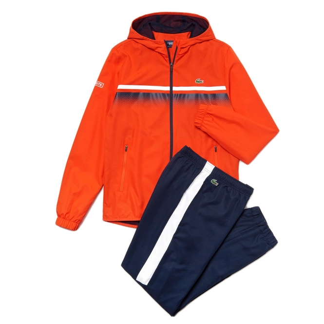 Tracksuit Lacoste Men WH3567 Mexico Red Navy Blue White