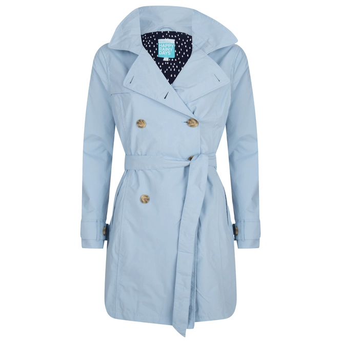 Raincoat Happy Rainy Days Trenchcoat Babette Blue