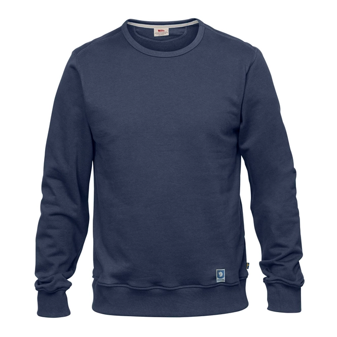 Jumper Fjallräven Men Greenland Sweatshirt Dark Navy