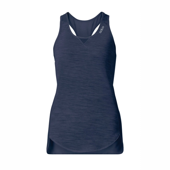 Vest Top Odlo Womens Singlet Crew Neck Revolution Tw Light Navy