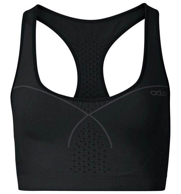 Sports Bra Odlo Womens Seamless Medium Black