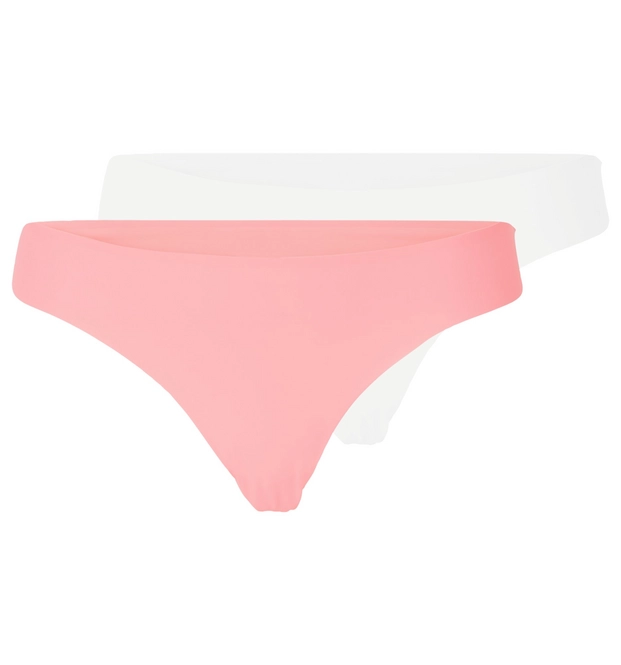 Underwear Odlo Womens String The Invisibles Pink White