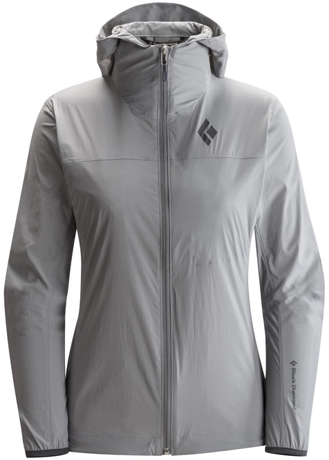 Jacket Black Diamond Women Alpine Start Hoody Nickel
