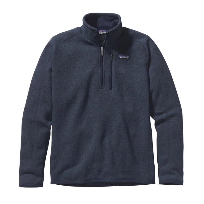 Fleece Patagonia Men's Better Sweater 1/4 Zip Classic Navy