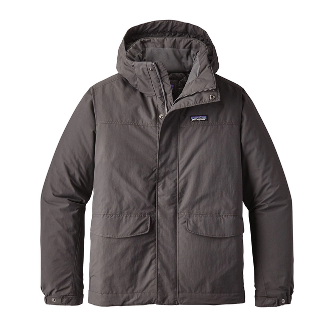 Winter Jacket Patagonia Men's Isthmus Forge Grey