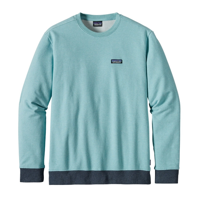 Sweatshirt Patagonia Men's P-6 Label MW Crew Crevasse Blue