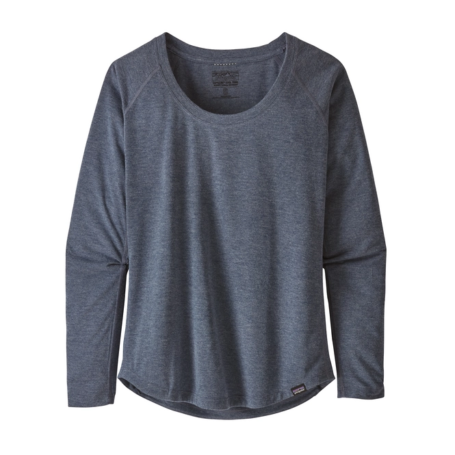 Long Sleeve T-Shirt Patagonia Women's L/S Capilene Cool Trail Classic Navy
