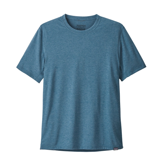 T-Shirt Patagonia Men's Capilene Cool Trail Big Sur Blue