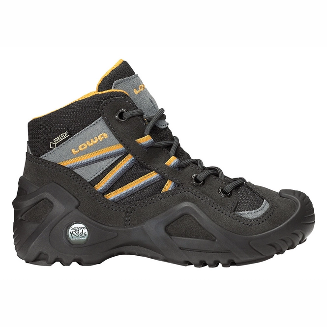Walking Shoe Lowa Simon Gtx Qc Anthracite Orange