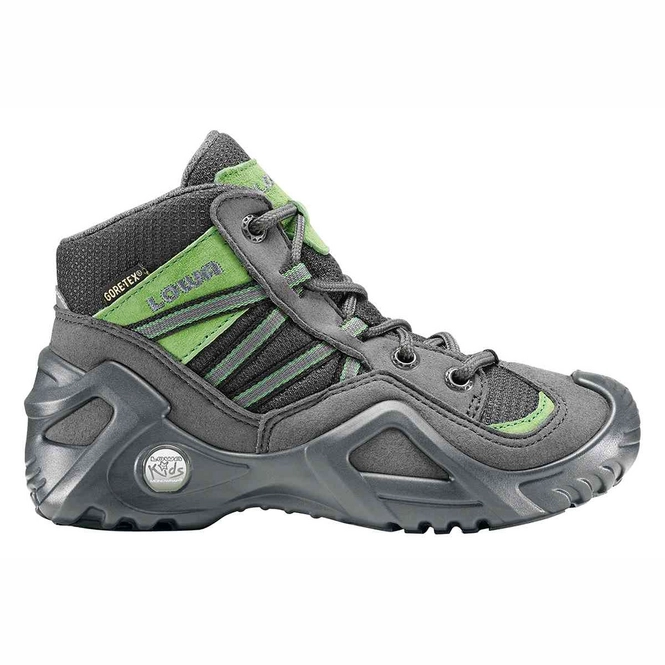 Walking Shoe Lowa Simon GTX Qc Grey Green