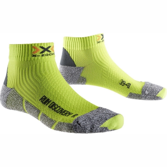 Running Socks X-Socks Run Discovery 2.1 Lime/Grey