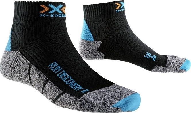 Running Socks X-Socks Run Discovery 2.1 Lady Black/Grey