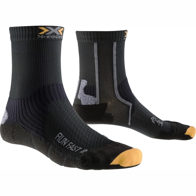 Running Socks X-Socks Run Fast Black
