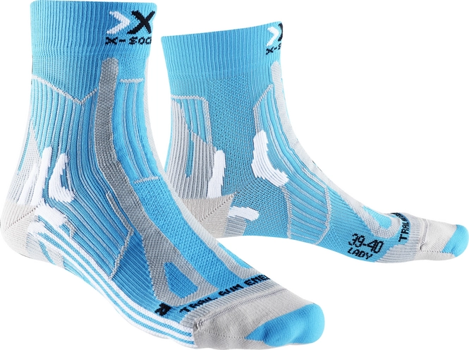 Running Socks X-Socks Trail Energiser Lady Turquoise Pearl